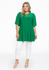 Tunic wide bottom circle sleeve DOLCE - green