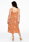 Dress puckering AZALEA - orange - #3