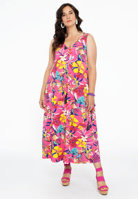 Dress sleeveless ALIS - pink - #1
