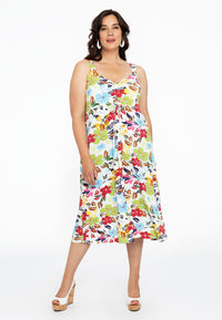 Dress puckering MAYFLOWER - white - #1