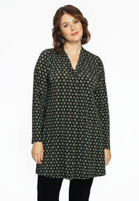 Tunic wide bottom BARONNE - black - #1