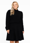 Shirt puff sleeve DIAGONAL - black - #1