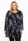 Tunic wide bottom LISIA - black - #2