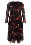 Dress long BABY ROSE - black - #4