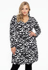 Cardigan buttons LEAVES - black - #1