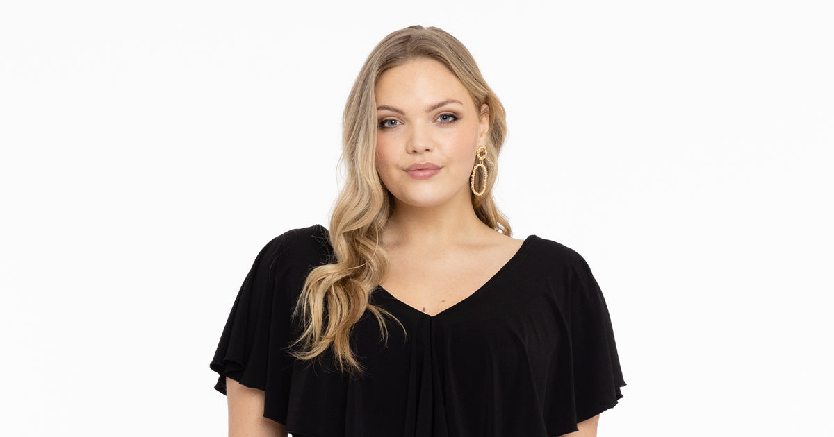 Jurk Met Broches Dolce Zwart Bl747592 210