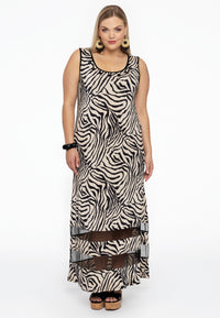 Dress long SAFARI - white - #1