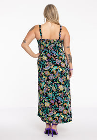 Jurk met schouderbandjes FOLKDress straps FOLK - black - #3