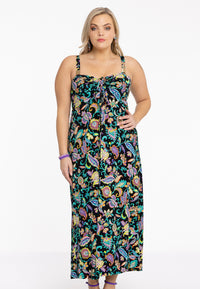 Jurk met schouderbandjes FOLKDress straps FOLK - black - #1