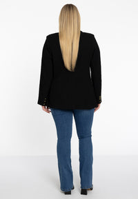 Blazer Pockets BOUCLE - black - #3