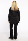 Trousers flare TRAVEL - black