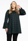 Tunic wide bottom flared cuff GILLY - black - #1