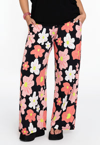Trousers loose fit HIBISCUS - black - #2