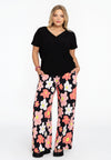 Trousers loose fit HIBISCUS - black - #1