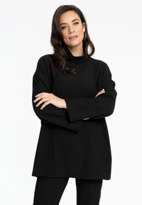 Pullover wide RIB - black - #2