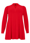 Tunic V neck DOLCE - red - #4