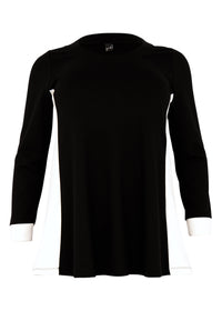 Tunic Flare Contrast VERO - black - #4