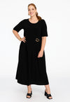 Dress swing buckle DOLCE - black