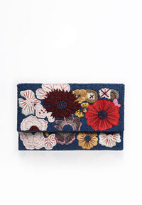Clutch met bloemen - #1