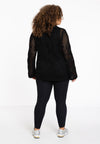 Top crochet LOUNGE - black - #3