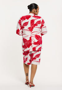 Blazer loose LILY - red - #3