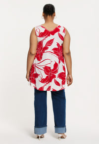 Singlet swing LILY - red - #3