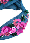 Headband Sequins - indigo - #3