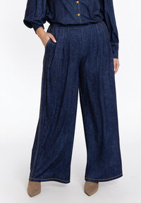 Marlene trousers DENIM DOLCE - blue - #2