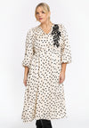 Dress DOTTY - ecru