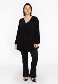 A-line tunic DOLCE PLISSE - black - #2