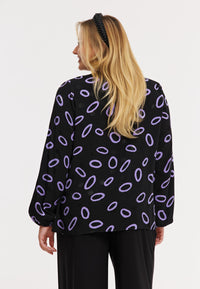 Blouse LOOPS - black - #5