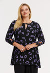 Tunic flare LOOPS - black