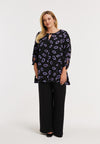 Tunic flare LOOPS - black