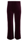 Trousers VELVET - dark red - #6