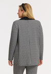 Blazer loose CHECK - black - #4