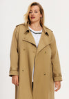 Trenchcoat studs - mid brown - #2