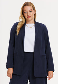Blazer boxy NUVOLA - blue - #1