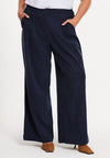 Pantalon marlene nuvola - blauw