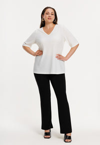 T-shirt relaxed DOLCE - ecru - #2