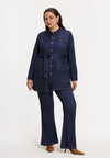 Blouse denim dolce - blauw
