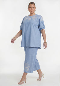 Pantalon 7/8 SWEET FLORA - #1