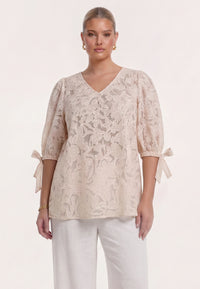 Tunic PREPPY - light brown - #4