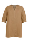 Tunic LINEN - light brown - #3