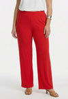 Trousers straight UNI DOLCE - light red - #3