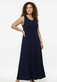 Jurk banana seam UNI DOLCE - blue - #1