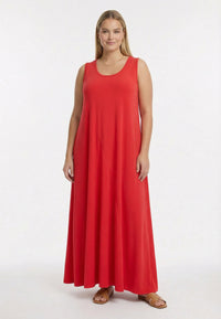 Dress banana seam UNI DOLCE - light red - #2