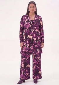 Blazer flare CICLAMY - purple - #1