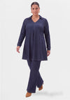 Tuniek wide bottom denim dolce - Indigo