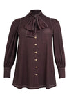 Tuniek denim dolce brown - bruin