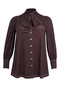 Tuniek DENIM DOLCE BROWN - #2